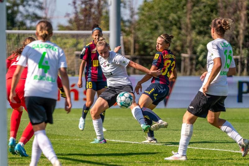 Football. Orlen Ekstraliga Kobiet. Pogon Szczecin - Rekord Bielsko-Biala. 24.08.2024