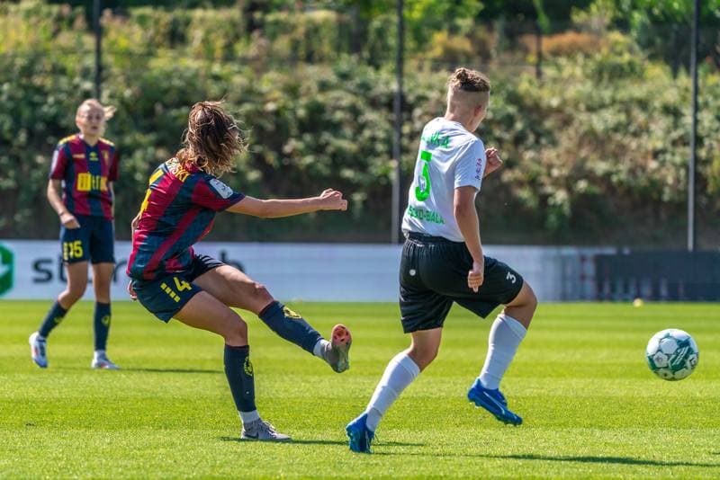 Football. Orlen Ekstraliga Kobiet. Pogon Szczecin - Rekord Bielsko-Biala. 24.08.2024