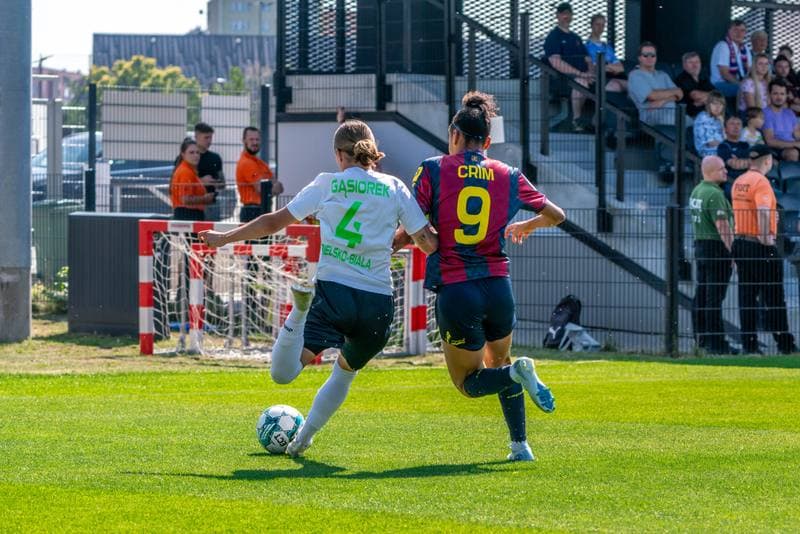 Football. Orlen Ekstraliga Kobiet. Pogon Szczecin - Rekord Bielsko-Biala. 24.08.2024