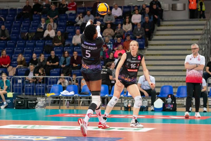 Volleyball. Tauron Liga. Lotto Chemik Police - LKS Commercecon Lodz. 24.01.2025
