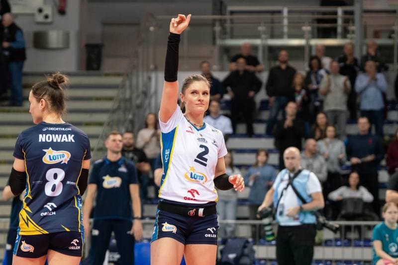 Volleyball. Tauron Liga. Lotto Chemik Police - LKS Commercecon Lodz. 24.01.2025