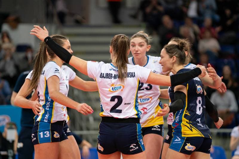 Volleyball. Tauron Liga. Lotto Chemik Police - LKS Commercecon Lodz. 24.01.2025