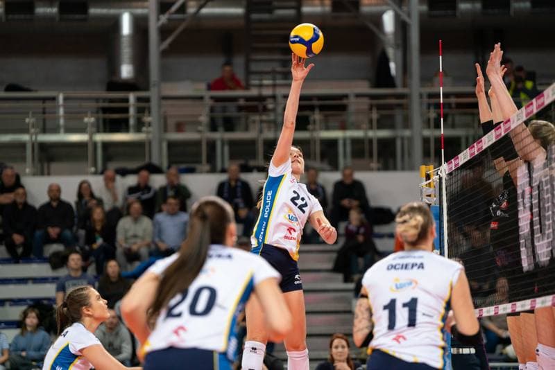 Volleyball. Tauron Liga. Lotto Chemik Police - LKS Commercecon Lodz. 24.01.2025