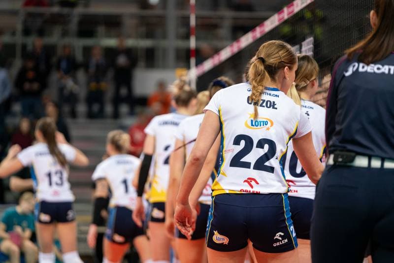 Volleyball. Tauron Liga. Lotto Chemik Police - LKS Commercecon Lodz. 24.01.2025