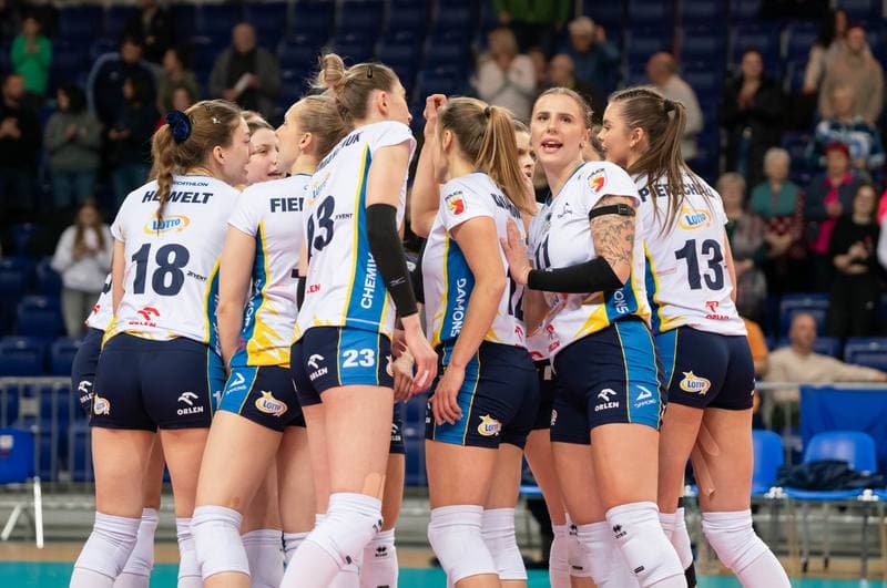 Volleyball. Tauron Liga. Lotto Chemik Police - LKS Commercecon Lodz. 24.01.2025