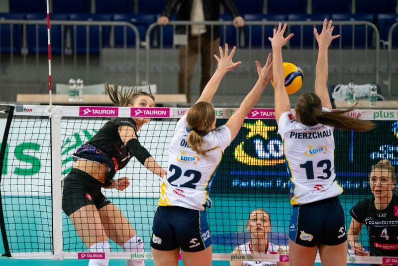 Volleyball. Tauron Liga. Lotto Chemik Police - LKS Commercecon Lodz. 24.01.2025