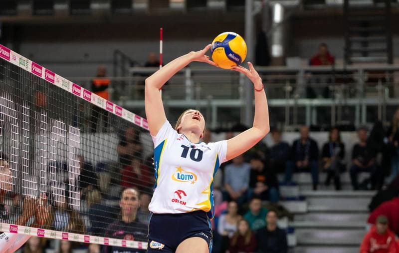 Volleyball. Tauron Liga. Lotto Chemik Police - LKS Commercecon Lodz. 24.01.2025