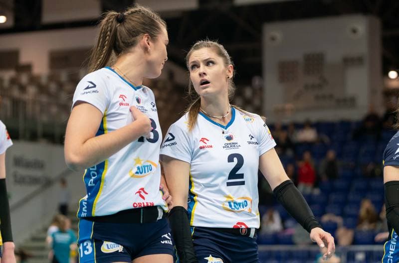 Volleyball. Tauron Liga. Lotto Chemik Police - LKS Commercecon Lodz. 24.01.2025