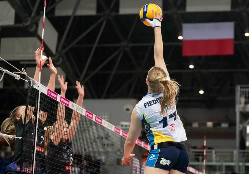 Volleyball. Tauron Liga. Lotto Chemik Police - LKS Commercecon Lodz. 24.01.2025