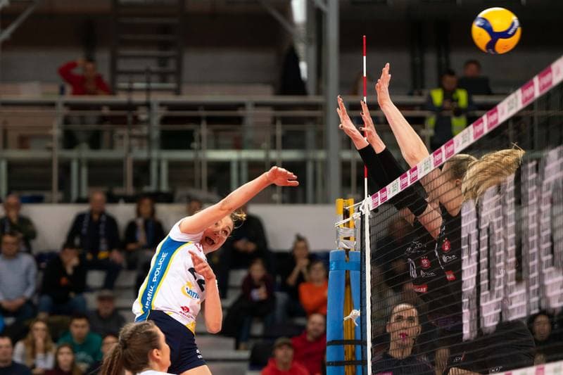 Volleyball. Tauron Liga. Lotto Chemik Police - LKS Commercecon Lodz. 24.01.2025