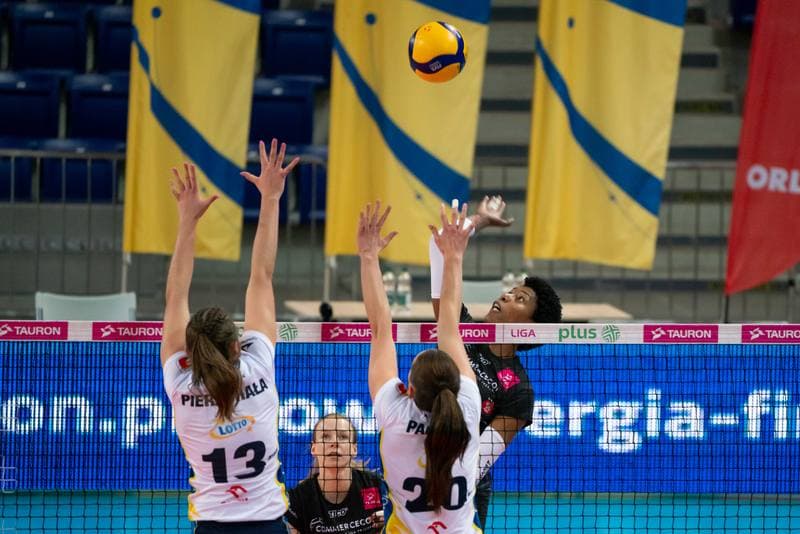 Volleyball. Tauron Liga. Lotto Chemik Police - LKS Commercecon Lodz. 24.01.2025