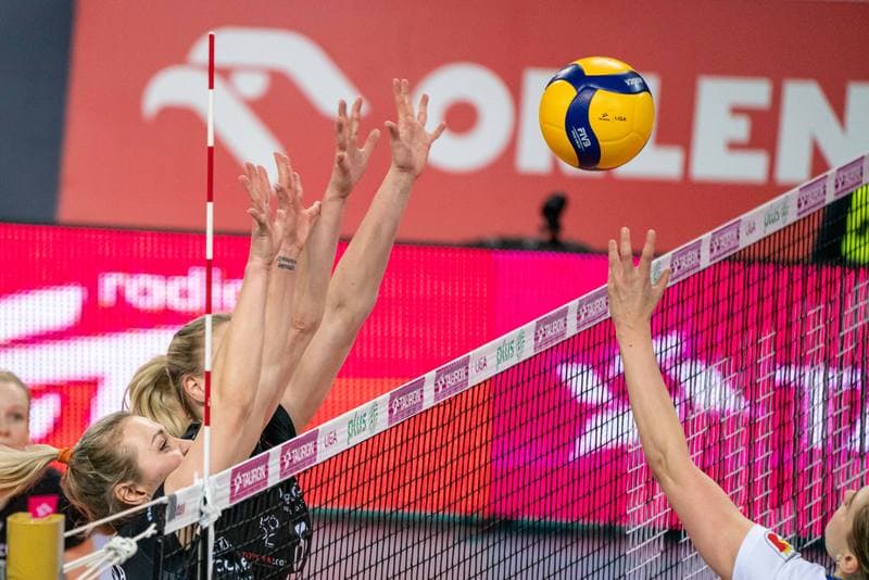 Volleyball. Tauron Liga. Lotto Chemik Police - LKS Commercecon Lodz. 24.01.2025