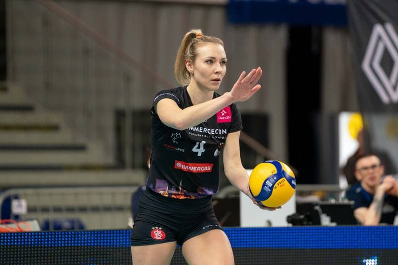 Volleyball. Tauron Liga. Lotto Chemik Police - LKS Commercecon Lodz. 24.01.2025