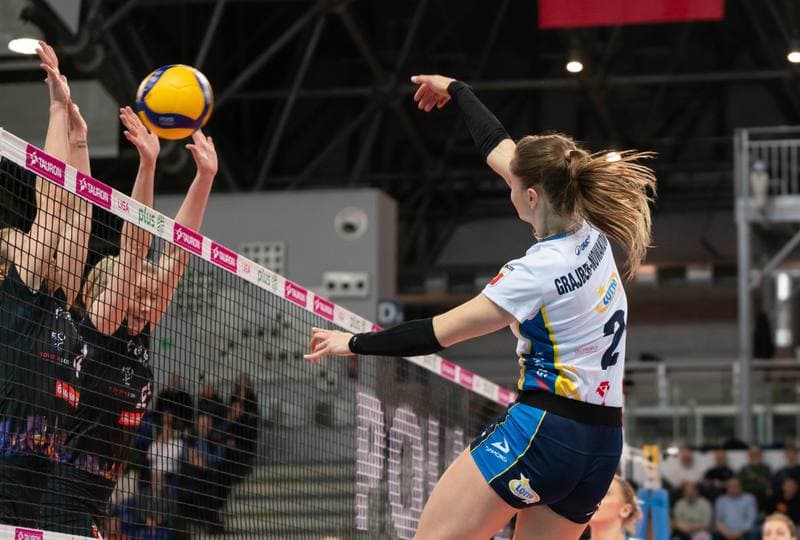 Volleyball. Tauron Liga. Lotto Chemik Police - LKS Commercecon Lodz. 24.01.2025