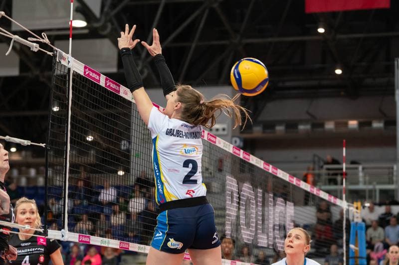 Volleyball. Tauron Liga. Lotto Chemik Police - LKS Commercecon Lodz. 24.01.2025