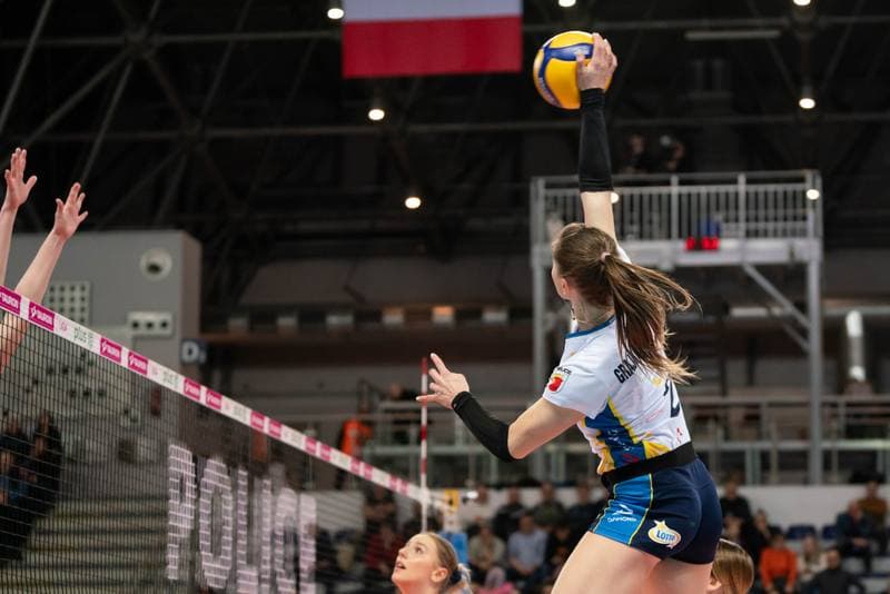 Volleyball. Tauron Liga. Lotto Chemik Police - LKS Commercecon Lodz. 24.01.2025