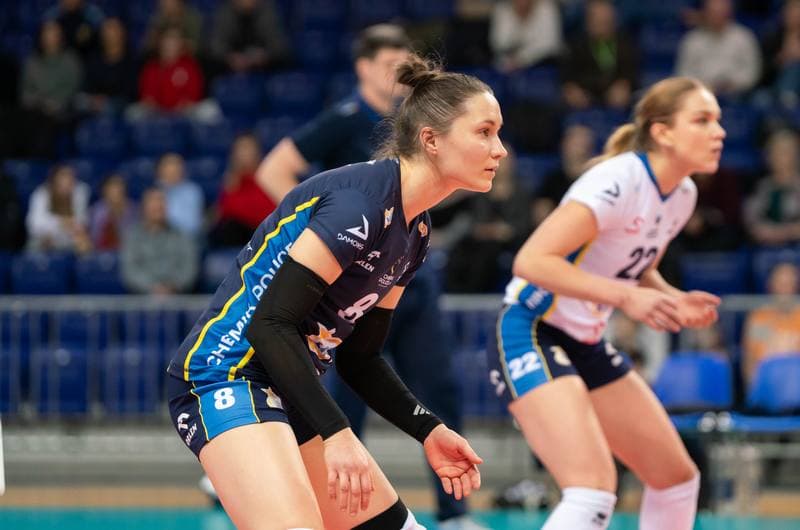 Volleyball. Tauron Liga. Lotto Chemik Police - LKS Commercecon Lodz. 24.01.2025
