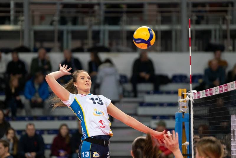Volleyball. Tauron Liga. Lotto Chemik Police - LKS Commercecon Lodz. 24.01.2025