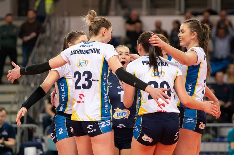 Volleyball. Tauron Liga. Lotto Chemik Police - LKS Commercecon Lodz. 24.01.2025