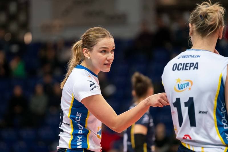 Volleyball. Tauron Liga. Lotto Chemik Police - LKS Commercecon Lodz. 24.01.2025