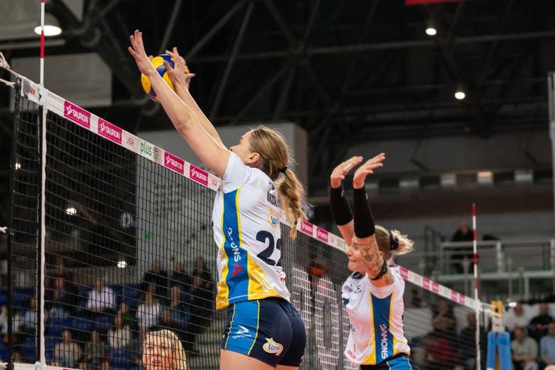 Volleyball. Tauron Liga. Lotto Chemik Police - LKS Commercecon Lodz. 24.01.2025