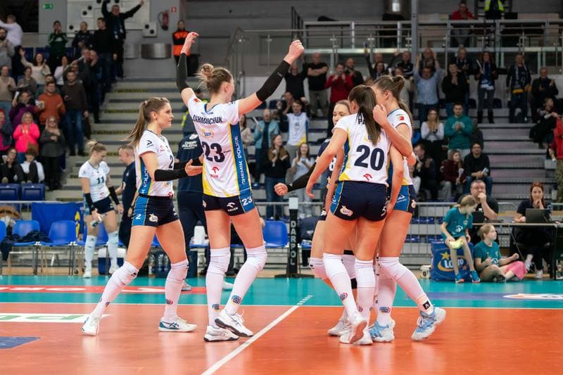 Volleyball. Tauron Liga. Lotto Chemik Police - LKS Commercecon Lodz. 24.01.2025