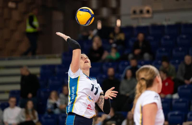 Volleyball. Tauron Liga. Lotto Chemik Police - LKS Commercecon Lodz. 24.01.2025