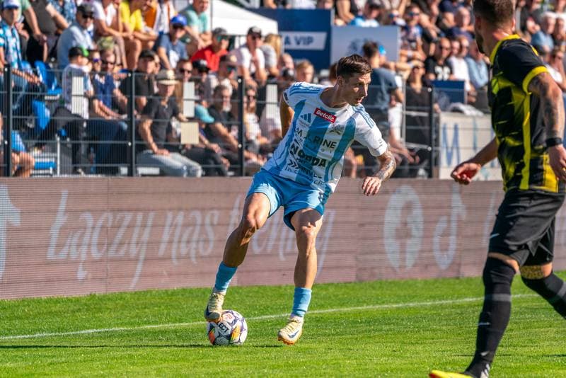 Football. BetClick 2 Liga. Swit Szczecin - Wieczysta Krakow. 22.09.2024