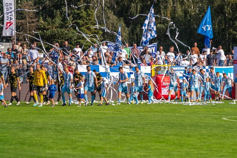 Football. BetClick 2 Liga. Swit Szczecin - Wieczysta Krakow. 22.09.2024