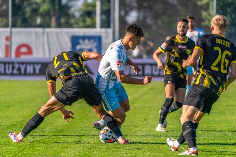 Football. BetClick 2 Liga. Swit Szczecin - Wieczysta Krakow. 22.09.2024