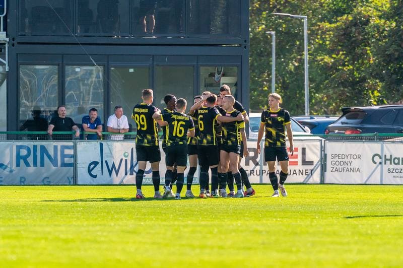 Football. BetClick 2 Liga. Swit Szczecin - Wieczysta Krakow. 22.09.2024