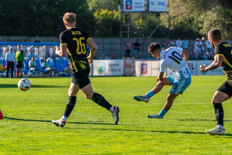 Football. BetClick 2 Liga. Swit Szczecin - Wieczysta Krakow. 22.09.2024