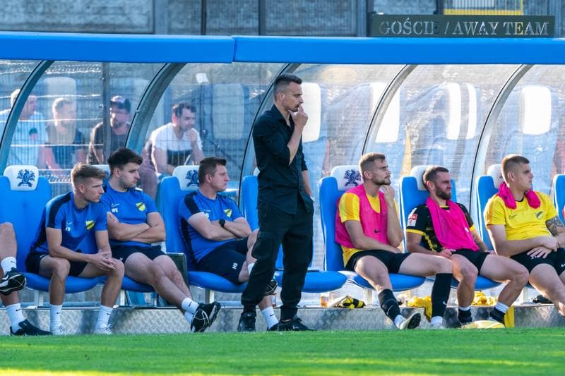 Football. BetClick 2 Liga. Swit Szczecin - Wieczysta Krakow. 22.09.2024