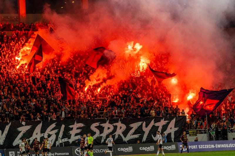 Football. PKO BP Ekstraklasa. Pogon Szczecin - Legia Warsaw. 20.09.2024
