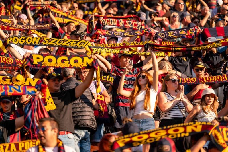 Football. PKO BP Ekstraklasa. Pogon Szczecin - Korona Kielce. 20.07.2024