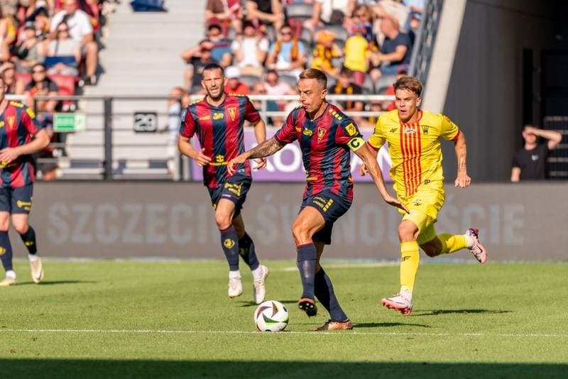 Football. PKO BP Ekstraklasa. Pogon Szczecin - Korona Kielce. 20.07.2024