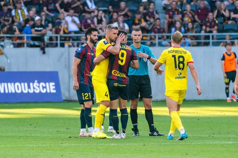 Football. PKO BP Ekstraklasa. Pogon Szczecin - Korona Kielce. 20.07.2024