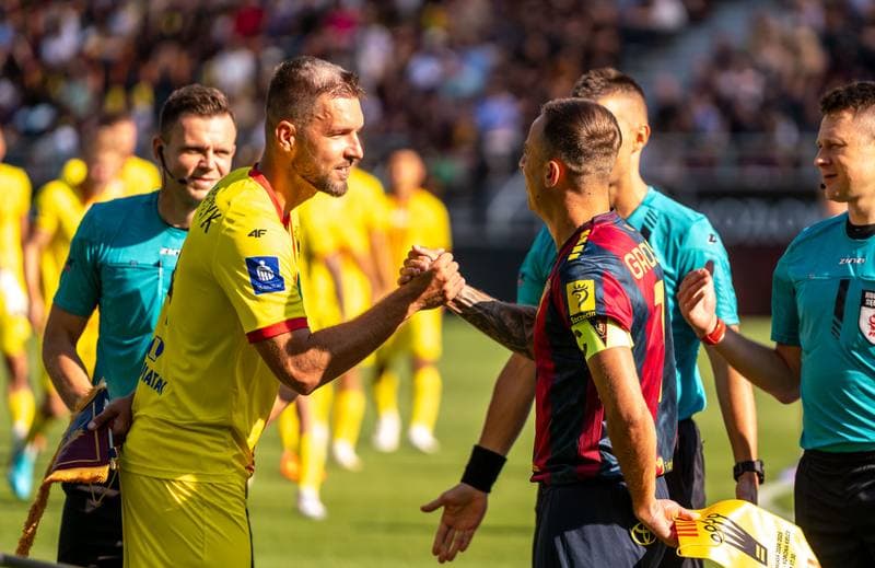 Football. PKO BP Ekstraklasa. Pogon Szczecin - Korona Kielce. 20.07.2024