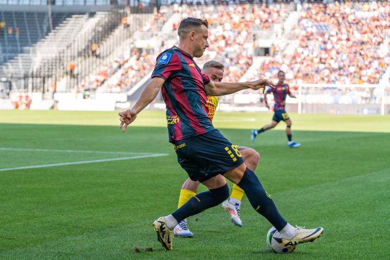 Football. PKO BP Ekstraklasa. Pogon Szczecin - Korona Kielce. 20.07.2024