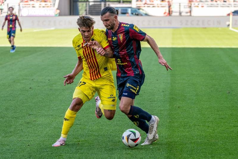 Football. PKO BP Ekstraklasa. Pogon Szczecin - Korona Kielce. 20.07.2024