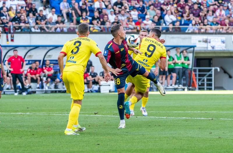 Football. PKO BP Ekstraklasa. Pogon Szczecin - Korona Kielce. 20.07.2024