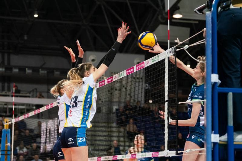 Volleyball. Polish Cup. Lotto Chemik Police - BKS Bostik ZGO Bielsko Biala. 18.01.2025