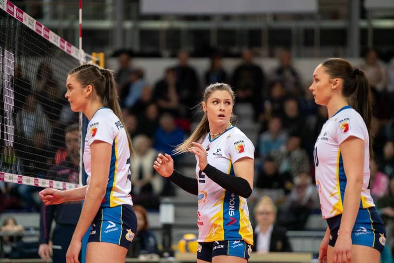 Volleyball. Polish Cup. Lotto Chemik Police - BKS Bostik ZGO Bielsko Biala. 18.01.2025
