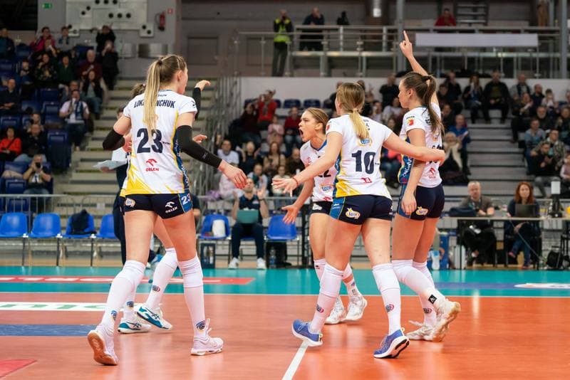 Volleyball. Polish Cup. Lotto Chemik Police - BKS Bostik ZGO Bielsko Biala. 18.01.2025