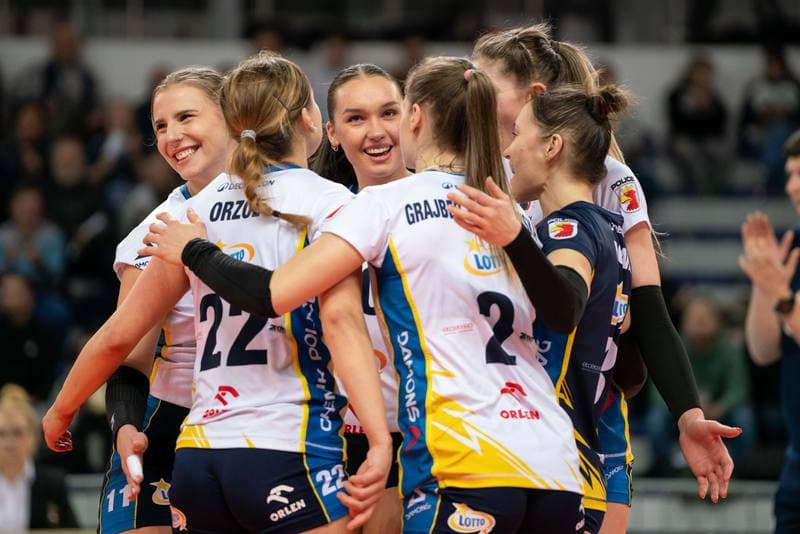 Volleyball. Polish Cup. Lotto Chemik Police - BKS Bostik ZGO Bielsko Biala. 18.01.2025