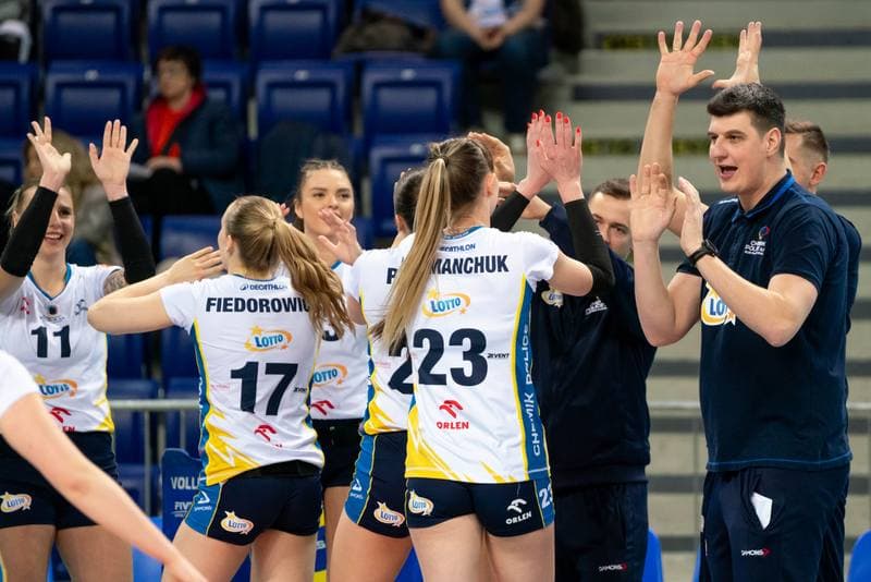 Volleyball. Polish Cup. Lotto Chemik Police - BKS Bostik ZGO Bielsko Biala. 18.01.2025