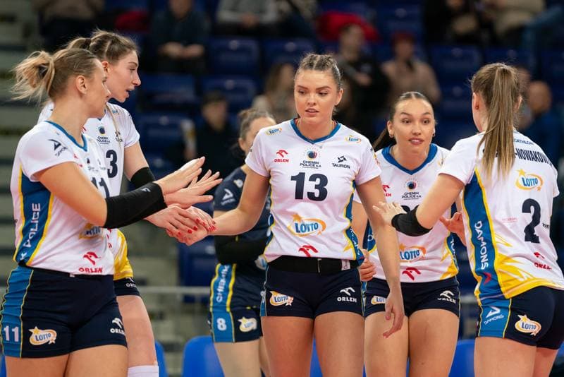 Volleyball. Polish Cup. Lotto Chemik Police - BKS Bostik ZGO Bielsko Biala. 18.01.2025
