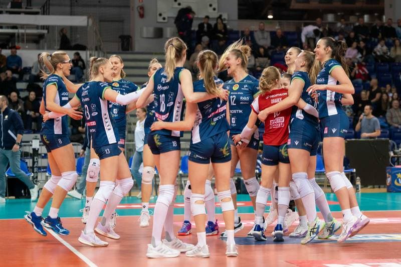 Volleyball. Polish Cup. Lotto Chemik Police - BKS Bostik ZGO Bielsko Biala. 18.01.2025