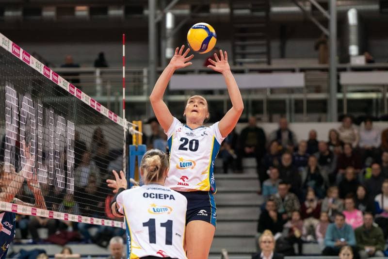 Volleyball. Polish Cup. Lotto Chemik Police - BKS Bostik ZGO Bielsko Biala. 18.01.2025