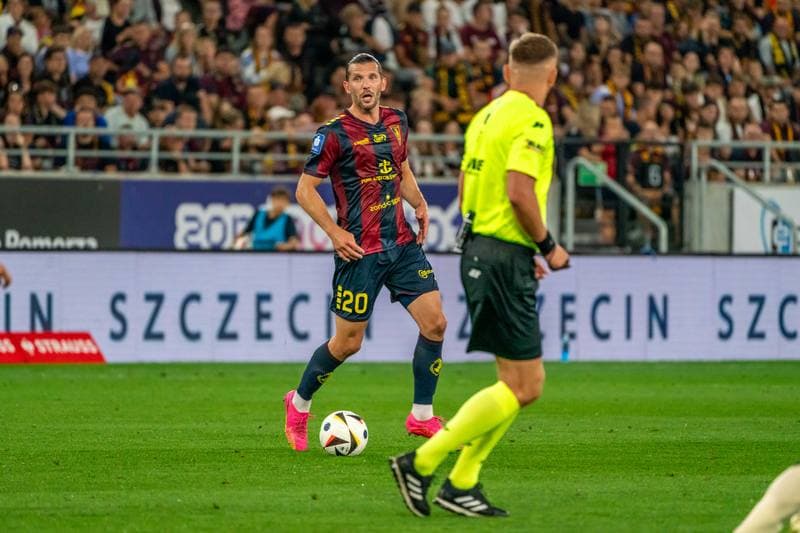 Football. PKO BP Ekstraklasa. Pogon Szczecin - Widzew Lodz. 17.08.2024
